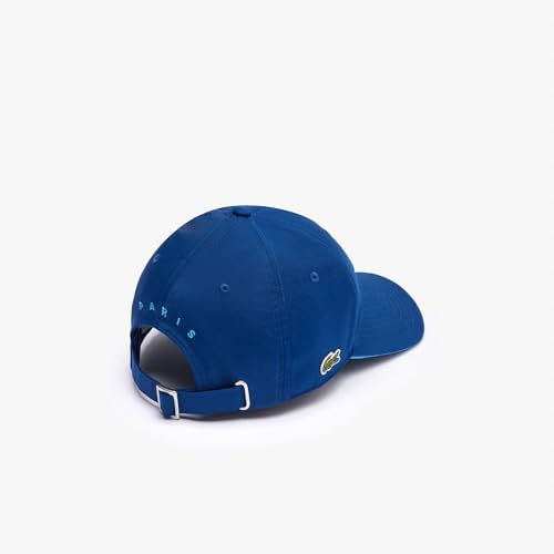 Image of Lacoste Men's Twill Baseball Cap, Globe, Medium