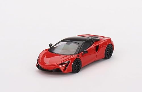 Modelo a Escala 1:64 McLaren Artura Rojo miniatura 1
