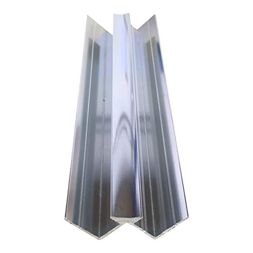 DBS Aluminium Internal Corner Trim for Shower Wall Panels Bathroom Cladding 10mm 2.4m