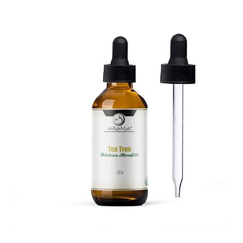 Aceite Esencial Orgánico de Árbol de Té 2 Fl Oz