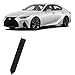 BoxWave Stylus Pouch Compatible with Lexus 2021 is Display (10.3 in) - Stylus PortaPouch, Stylus Holder Carrier Portable Self-Adhesive for Lexus 2021 is Display (10.3 in) - Jet Black