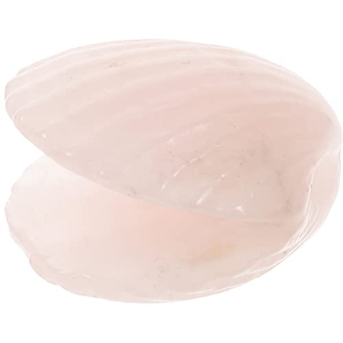 Conchas marinas de cristal rosa para centros de mesa en bodas temáticas de playa 2