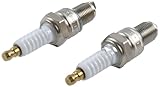 SUKATC 2Pack Spark Plugs BPR4ES M805853 6578 7222 Compatible with JD models, Kawasaki 6578 92070-211