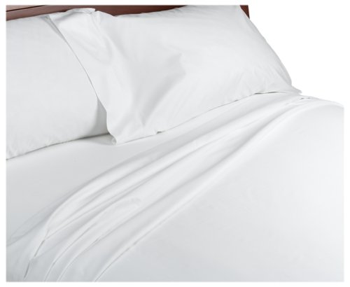 Merlot 600-Thread-Count King Sheet Set, White