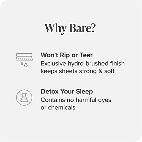 Bare Home Queen Sheet Set - Luxury 1800 Ultra-Soft Microfiber Queen Bed Sheets - Double Brushed - Deep Pockets - Easy Fit - 4 Piece Set - Bed Sheets (Queen, Pennytile - Grey/White) #TOP7