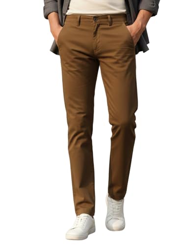 Image of Urbano Fashion Men's Slim Fit Mid Rise Pants