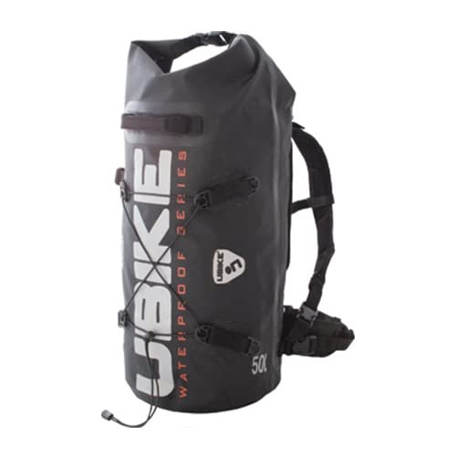UBIKE Sac à dos modulable étanche Cylinder 50L Noir
