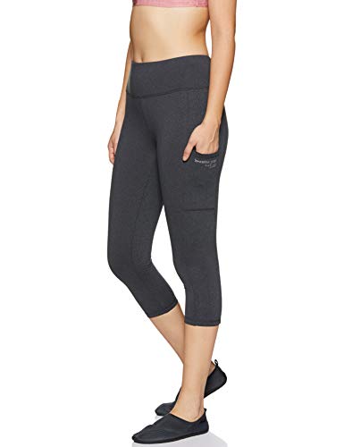 Image of Van Heusen Women's Stretch Fit High Rise Proactive Snug Fit Snug Fit Yoga Capri - High Stretch, Moisture Wicking