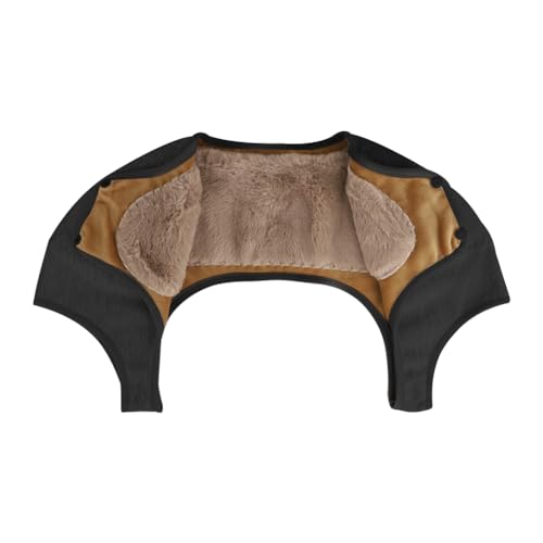 XGOPTS Elderly Men Women Wearable Fleece Lining Shoulder Warmer Strap Wrap Shawl Winter Soft Warm Sleeping Shoulder Cover