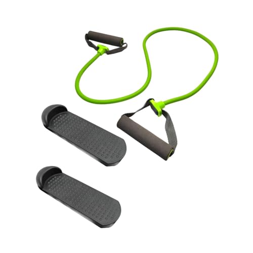 kowaku 2Pcs Stair Stepper Pedals, Under Desk Elliptical Foot Pedals,Household,with Pull Ropes for Indoor Outdoor,Gym,Walking Machine