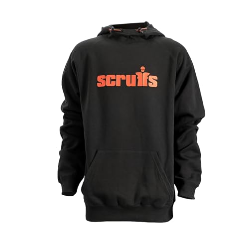 Sweat à capuche Scruffs Tamworth chaud et résistant noir XL