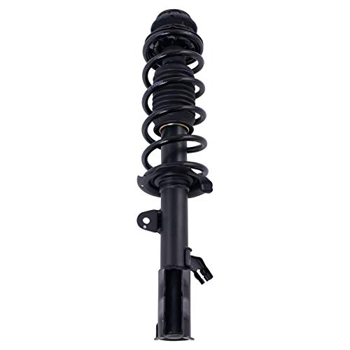 Image of TRQ Front Driver and Passenger Side Strut and Spring Assembly Set Compatible with 12-19 Nissan Versa Versa Note