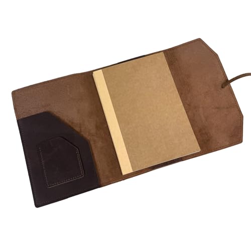 Carnet de notes rechargeable en cuir pour écrire sans gêne A5 - 5