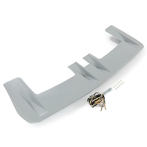 KUAFU Windshield Truck Cab Sun Visor Compatible with 1999-2016 Ford F-250 F-350 F-450 F-550 Super Duty ABS Plastic Gray