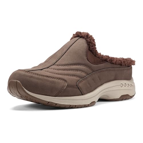 Easy Spirit Travelfuzz3 para Mujer, Marrón, 39.5 EU Ancho