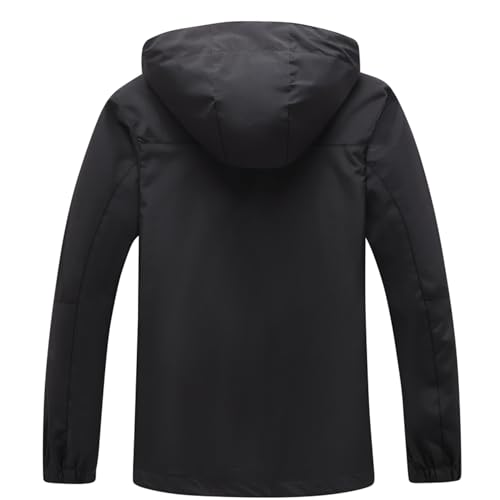 GIISAM Rain Jacket for Women, Women's Waterproof Lightweight Rain Jackets Packable Raincoat Windbreaker Coat with Hood