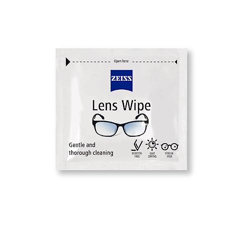 Image of Zeiss Pre-Moistened Lens Cleaning Wipes, 400 Count (Pack of 2)