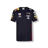 Youth Blau Red Bull Racing Official Teamline T-Shirt ist der beste Weg, um deinen Stolz für dein Team zu zeigen - sogar an heißen Tagen. Bleib cool und zeige deinen Teamspirit - Red Bull Racing Aston Martin Formula 1 Team T-Shirt