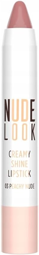 Golden Rose Nude Look Creamy Shine Lips. No:03 Peachy Nude 1 Paket