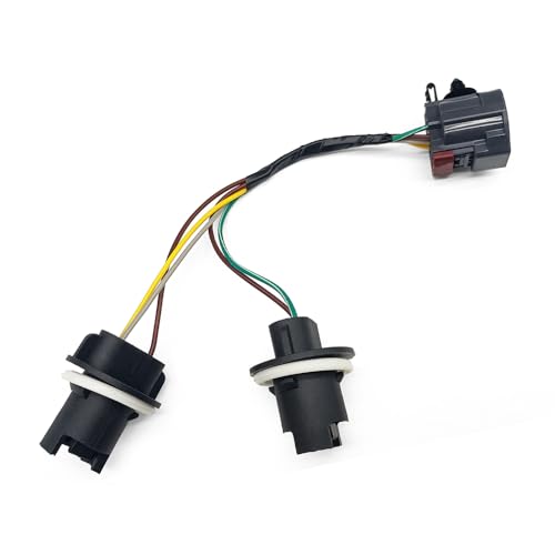 QIEFOAD Tail Light Socket Wiring Harness Fit for Jeep Wrangler JK 2007-2018 Replace 68004166AC