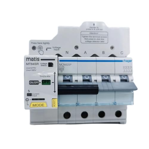 MT84SR disjoncteur réenclencheur 4P C25 pour la sécurité de votre réseau électrique