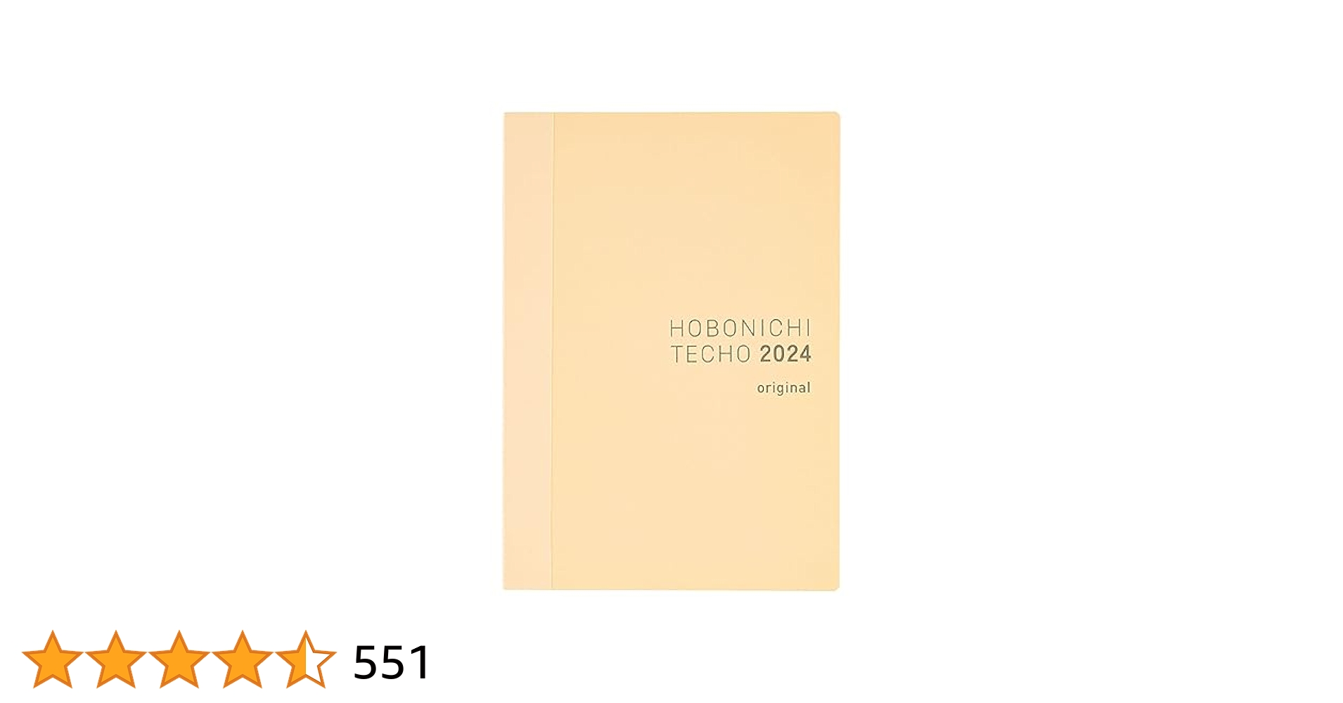 Amazon.co.jp: ほぼ日手帳 2024 手帳本体 オリジナル(A6)[A6/1日