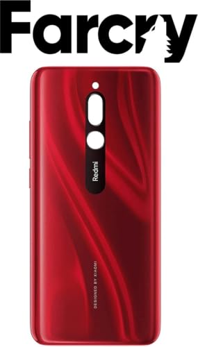 Image of (SPARECARE) Redmi 8 Back Panel (Ruby Red)
