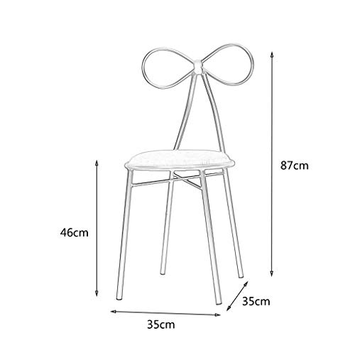 Silla de maquillaje Ele ergonómica para corregir la postura en el tocador 4
