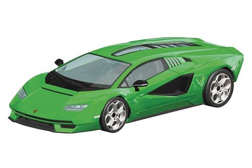 Aoshima Lamborghini Countach Lpi 800-4 Green 1/32 maquette automobile précise à assembler