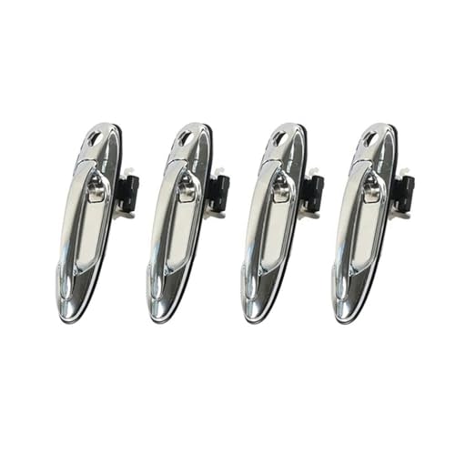 Poignée de porte extérieure haute résistance pour Toyota Land Cruiser 1998-2007 en lot de 4
