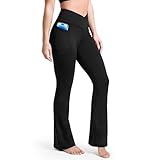 【Pantalon évasé taille haute】La taille haute affine la silhouette et crée une allure élégante. Les jambes légèrement évasées sous le genou allongent visuellement la silhouette, créant des proportions harmonieuses et élancées, et convenant à toutes les morphologies. Deux poches avant profondes sont idéales pour ranger vos petits objets.