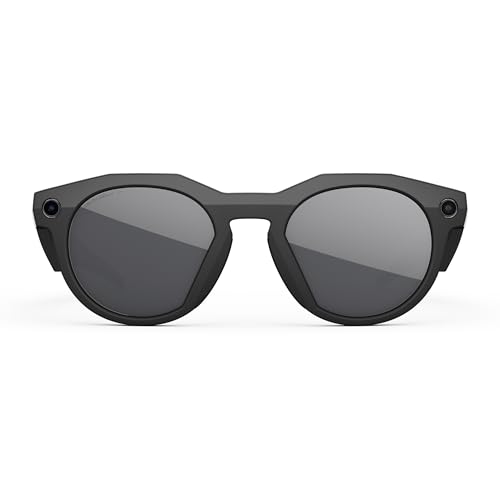Image of Meta Oakley HSTN, Black | Smart AI Glasses for Men, Women - Performance for Sports, Athletes - Camera, Audio, Video - 8 Hour Battery - 3K HD Resolution - Prizm Polarized Lenses