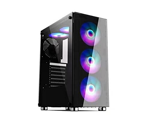 Elba G13 Pannello in Vetro 3xRGB Fan Atx Gaming Gaming Case
