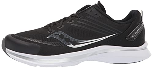 Saucony Kinvara 12 Running Shoe, Black/White, 12.5 Wide Us Unisex Big_Kid #TOP7