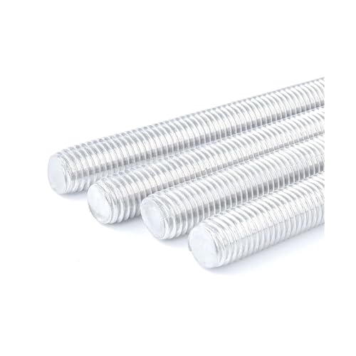 TULDYS WALENI Aluminium 6061 Gewindestange Vollgewindestange M5 M6 M8 M10 M12 M14 M16 Länge 40 mm – 200 mm(M6x200(5pcs))