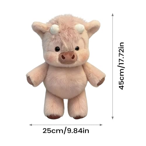 Peluche de vaca antiestrés para decorar el sofá de casa y oficina 5