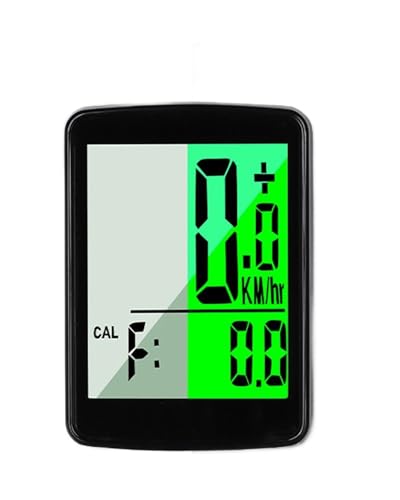 Ciclocomputador Ciclocomputador inalámbrico para Bicicletas de montaña con Pantalla táctil Grande, Resistente al Agua, retroiluminación Verde y visión Nocturna. Ciclocomputador Resistente Agua(Wired)