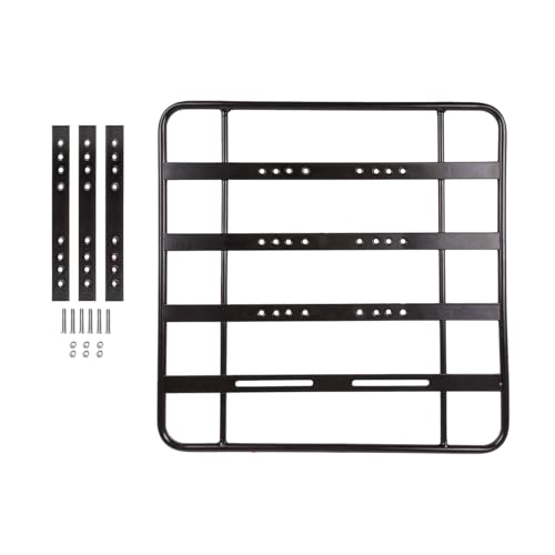 Estante de carga trasera para bicicleta con instalacion rapida y soporte extraible de aluminio