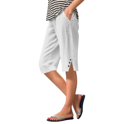 Short longueur genou pour femme avec poches fluide qui ne serre pas pour un confort quotidien