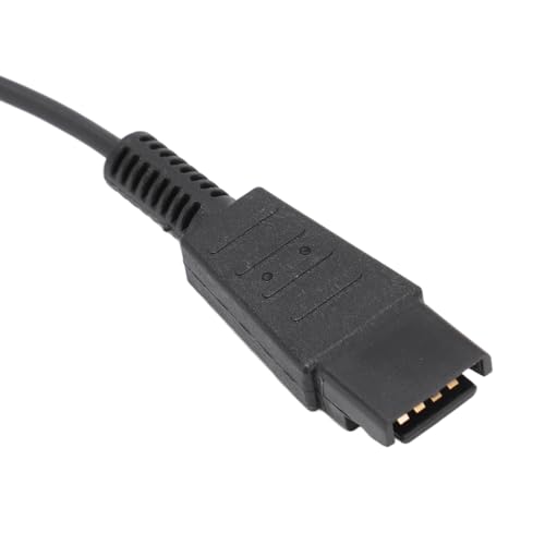 Desconexão Rápida para Cabo de 3,5 Mm, Cabo Adaptador Duplo de 3,5 Mm Com Conector QD para Plantroni