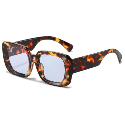 Lunettes de soleil vintage style punk léopard pour vos festivals et sorties estivales