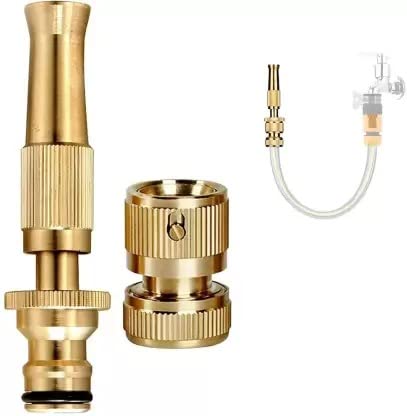 See full amazon price history chart for GLAMAXY Brass Nozzle Water Spray Gun Water Jet Hose Nozzles Hose Pipe Spray Gun For Hose Pipe High Pressure Water Gun For Window Cleaning Sprayer (Without Hose Pipe) (15mm/30mm) GLAMAXY Brass Nozzle Water Spray Gun Water Jet Hose Nozzles Hose Pipe Spray Gun For Hose Pipe High Pressure Water Gun For Window Cleaning Sprayer (Without Hose Pipe) (15mm/30mm) (B0B88C5C2Y) Amazon Price History, Amazon Price Tracker