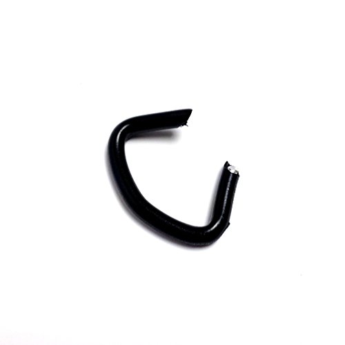 America’s Fence Store Black Hog Rings (1lb Bag) – for Installing Pet and Garden Fences – Installed with Pliers, Pinches Fence Fabric to Framework – Rust Resistant Black Coating