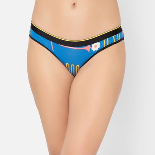 Image of Bummer Women's Printed Micro Modal Bikinis Panties | Soft & Breathable Underwear |Combo Pack of 2