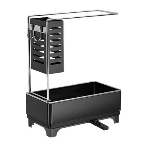 ＡＷＨＡＯ Organizador de Fregadero de Cocina, Resistente Al óxido, para Lavadero, Lavavajillas, Soporte para Esponja Y Jabón.