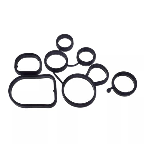 ZJHJNDM Car Repair Oil Cooler Seal &Oil Filter Housing Gasket for Audi for TT for VW for Beetle for Jetta 07K117070
