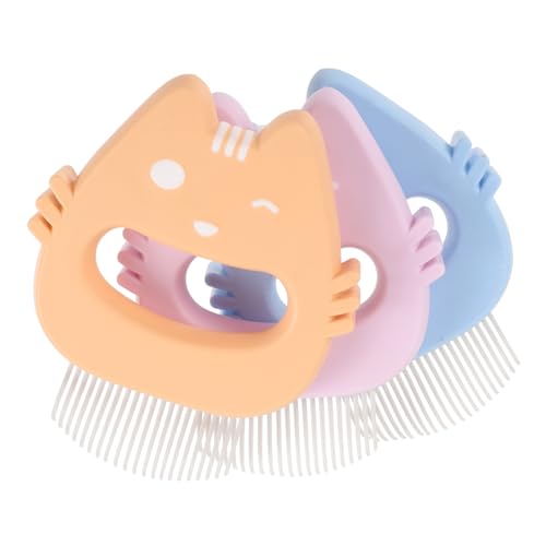 BCOATH Piece Cat Comb Pet Short Long Hair Removal Comb Grooming Tool for Dogs Cats Portable Pet Hair Brush Accessory Set