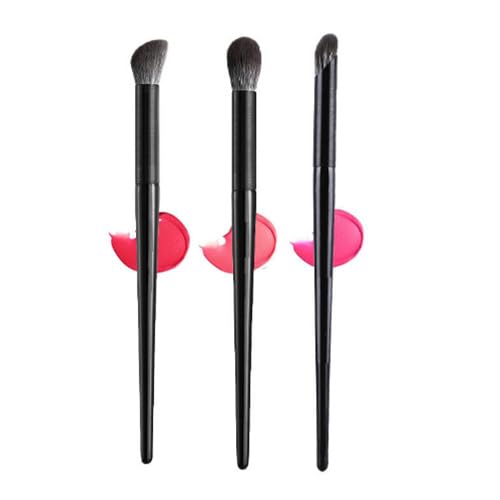AKOAK Eye Shadow Brush Set, 3 Pcs Professional Eye Makeup Brushes, Eye Blend Brush, Perfect for Eyeshadow, Eyeliner, Eyebrow, Concealer, Blend, Super Soft travel Makeup Brush