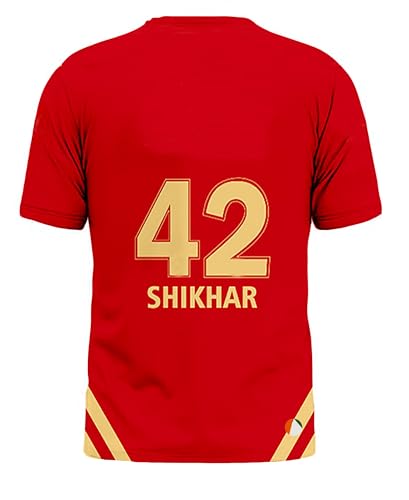 Image of Sports India IPL Cricket Team T Shirt Jersey for (Kid's, Boy's & Mens) L777