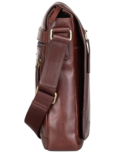 Jost Unisex Adulto Skagen BOLSO, Redbrown